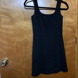 Black beaded dress